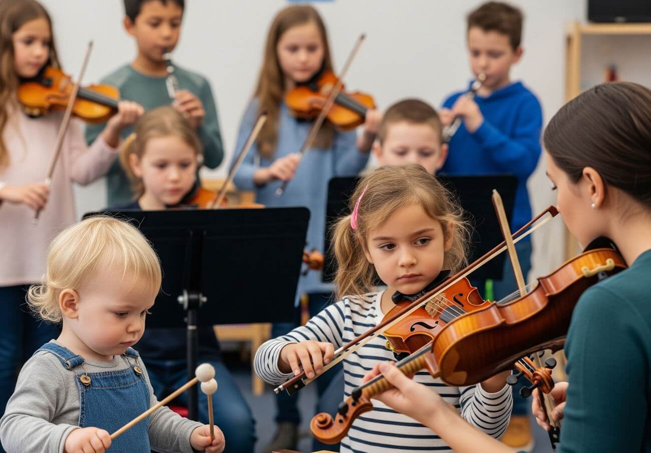 At What Age Should Children Start Music Classes?